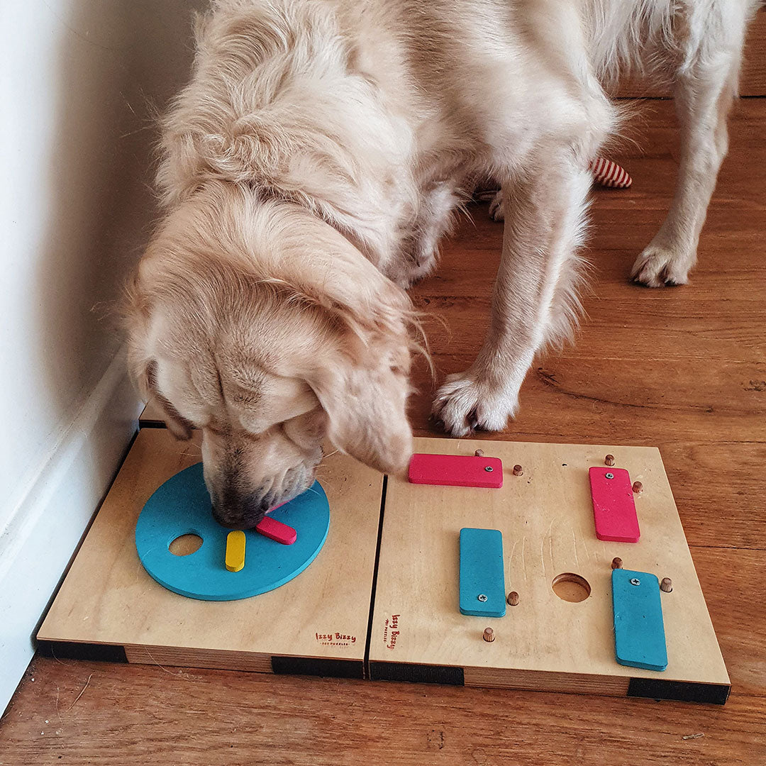 Double Trouble Pet Puzzles - Spin the wheel + Nudge it